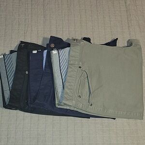 Peter Millar Men's Work Pants- Black, Navy Blue, and Gray